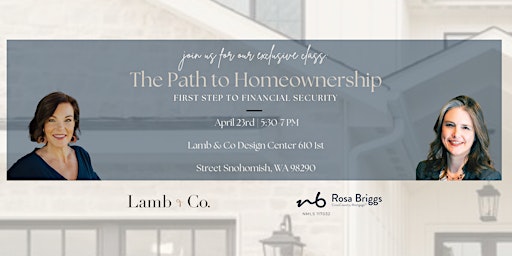 Imagem principal do evento The Path to Homeownership