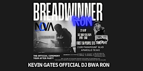 CLUB NOVA: The Ceremony Official After Party with DJ BWA RON AMARILLO TX