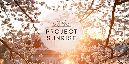 Project Sunrise Yoga at the Jefferson Memorial