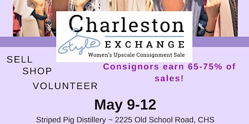 Imagem principal do evento Upscale Women's Consignment Sale  ~ Charleston Style Exchange