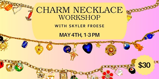 Imagem principal do evento TGCR's Charm Necklace Workshop