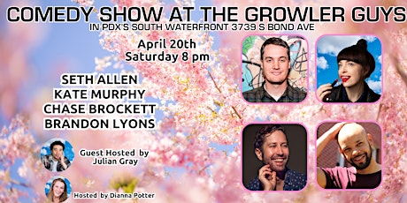 Comedy Showcase at The Growler Guys
