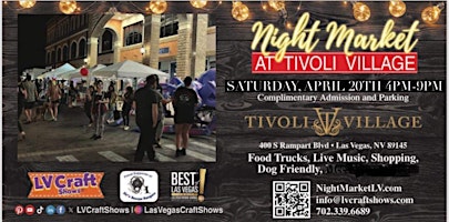 Imagem principal do evento Night Market at Tivoli