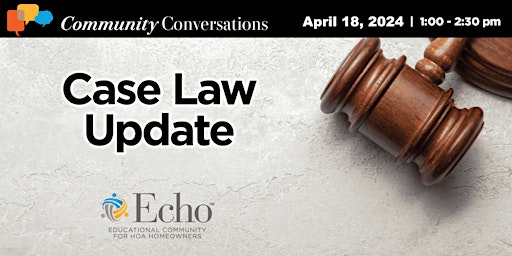 Community Conversation: Case Law Update  primärbild