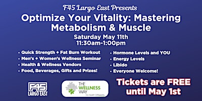 Imagen principal de Optimize Your Vitality: Mastering Metabolism & Muscle