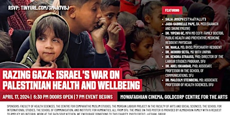 Razing Gaza: Israel's War on Palestinian Health and Wellbeing