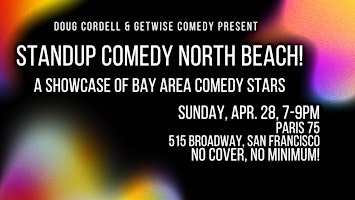 Imagem principal do evento Standup Comedy North Beach!