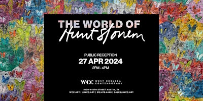 Imagem principal de The World of Hunt Slonem Exhibition Opening & Artist Talk