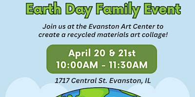 Evanston Art Center Earth Day Family Arts & Crafts primary image