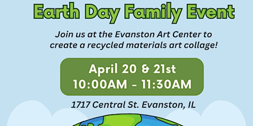 Imagem principal de Evanston Art Center Earth Day Family Arts & Crafts