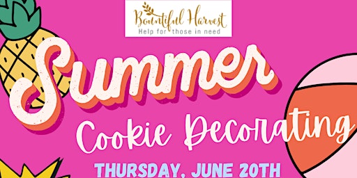 Imagem principal do evento Summer Cookie Decorating class
