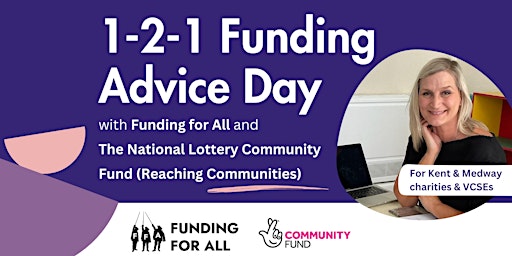 1-2-1 Funding Advice Day with FFA & The National Lottery Community Fund  primärbild