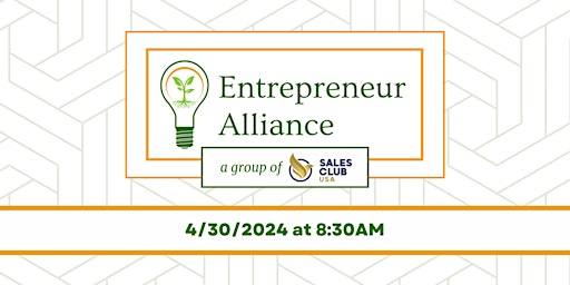 Entrepreneur Alliance (Special Launch) primary image