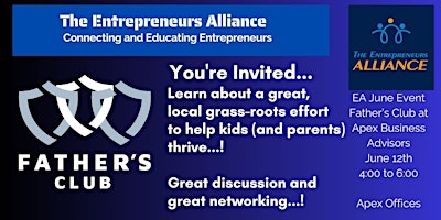 The Entrepreneurs Alliance  – June Event – Father’s Club