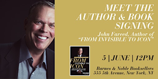 Meet the Author & Book Signing Event for FROM INVISIBLE TO ICON.