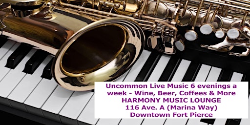 Hauptbild für A MONTH OF MUSIC - 25 Great Shows - Downtown Fort Pierce