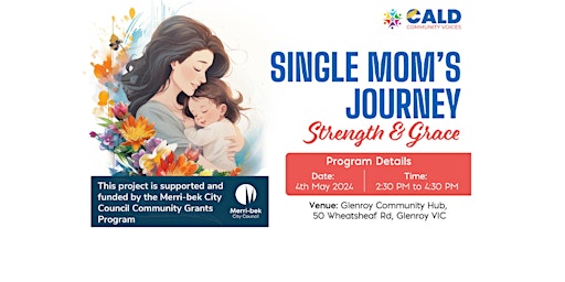 Primaire afbeelding van Single Mom's Journey: Strength and Grace