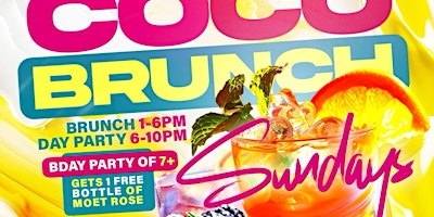 Coco Brunch & Day party Sundays in Astoria primary image