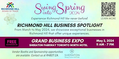 Swing into Spring Business EXPO primary image