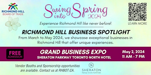 Primaire afbeelding van Swing into Spring Business EXPO