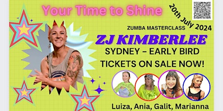 ZJ Kimberlee Zumba Masterclass Sydney