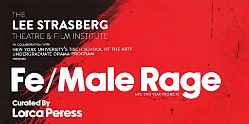 Primaire afbeelding van Fe/Male Rage | NYU 2nd Year Projects