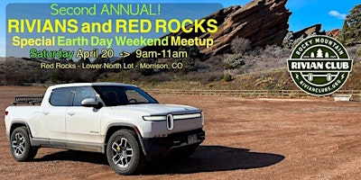 Hauptbild für Saturday April 20th - 2nd Annual Earth Day weekend meetup at Red Rocks!!