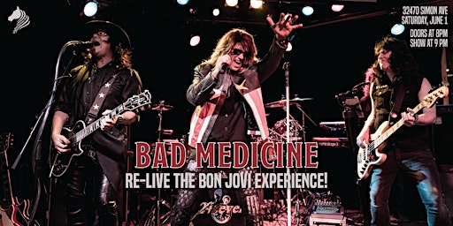 Imagem principal do evento Bad Medicine: Re-Live the Bon Jovi Experience