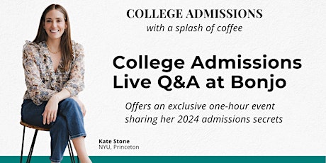 College Admissions with a Splash of Coffee