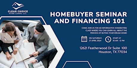 Homebuying Seminar & Financing 101