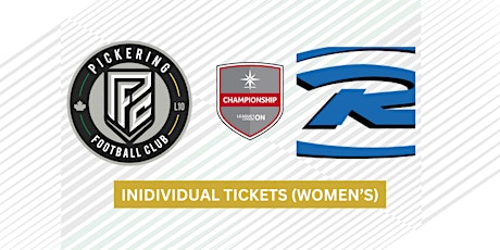 PICKERING FC L1O WOMEN VS RUSH CANADA ACADEMY WOMEN