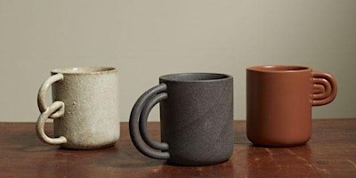 NEW Mindful Mugs on Pottery Wheel for couples  with Solis primary image