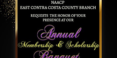 Imagem principal do evento NAACP East Contra Costa County Branch Annual Banquet