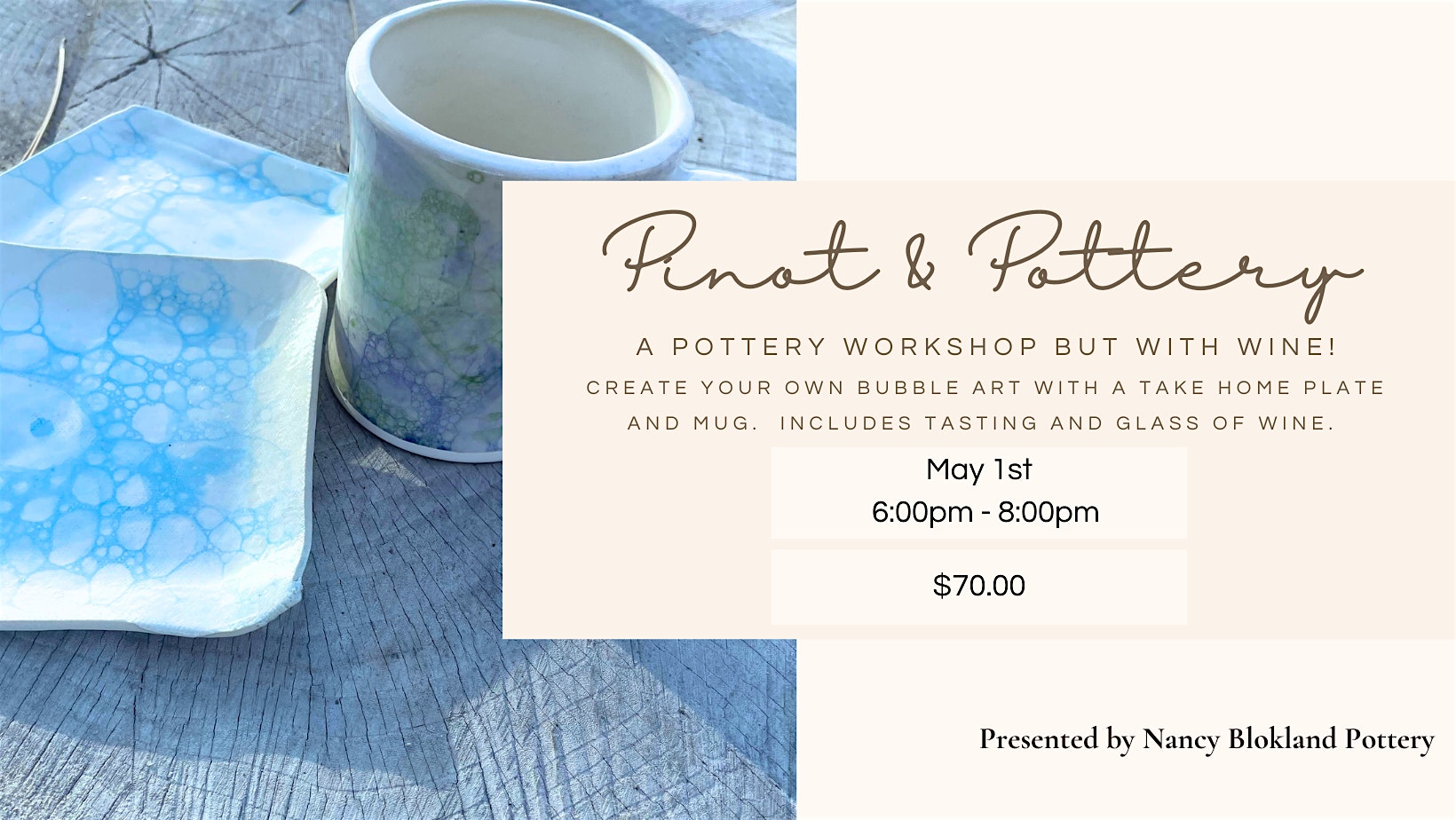 Pinot and Pottery