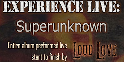 Imagen principal de Experience Live: Superunknown