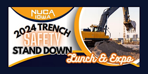 Hauptbild für 2024 Trench Safety Stand Down Lunch & Expo