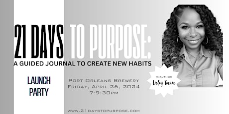 21 Days to Purpose Book Launch