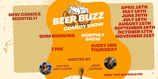 Beer Buzz Comedy Show primary image