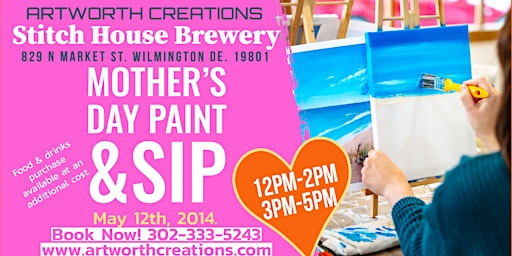 Immagine principale di Artworth Creations  Mother's Day Paint Parties 