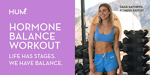 Imagem principal do evento Hormone Balance Workout with HUM Nutrition