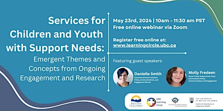 Services for Children and Youth with Support Needs: Emergent Themes and Con