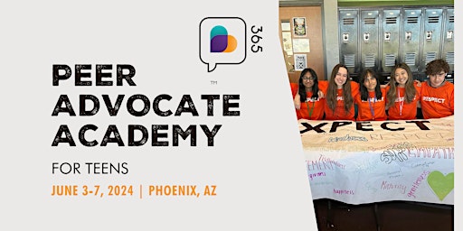 Imagem principal do evento BLOOM365's Phoenix Peer Advocate Academy