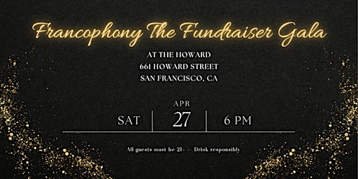 Imagen principal de FRANCOPHONY THE FUNDRAISER GALA OF THE FRANCOPHONE CHARTER SCHOOL OF OAKLAND