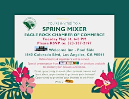 Primaire afbeelding van Spring Mixer - Eagle Rock Chamber of Commerce