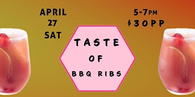 Imagem principal do evento A TASTE OF BBQ RIBS