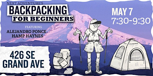 Hauptbild für Backpacking For Beginners!