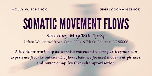 Imagem principal do evento Somatic Movement Flows