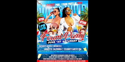 Wet & Wild  Pool / Foam Party primary image