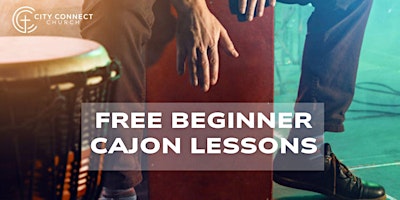 Imagem principal do evento FREE Beginner Cajon Lessons (3 Weeks!)