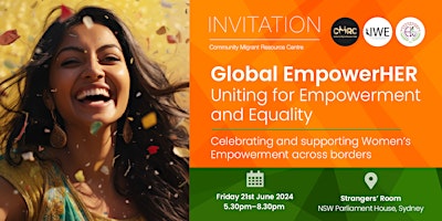 Primaire afbeelding van Global EmpowerHER : Uniting for Empowerment and Equality